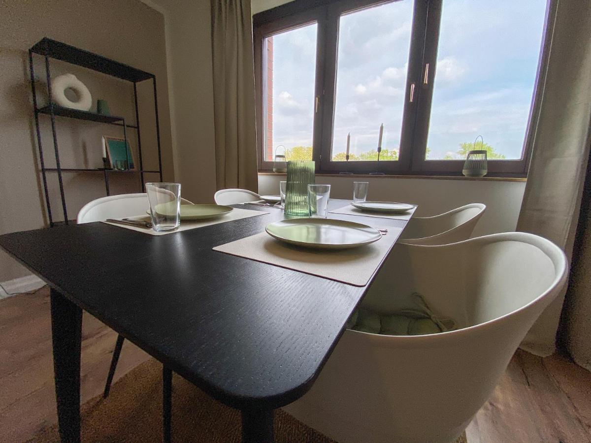 Schoene Wohnung Mit Rheinblick/Duesseldorf/Neuss/Messe Экстерьер фото