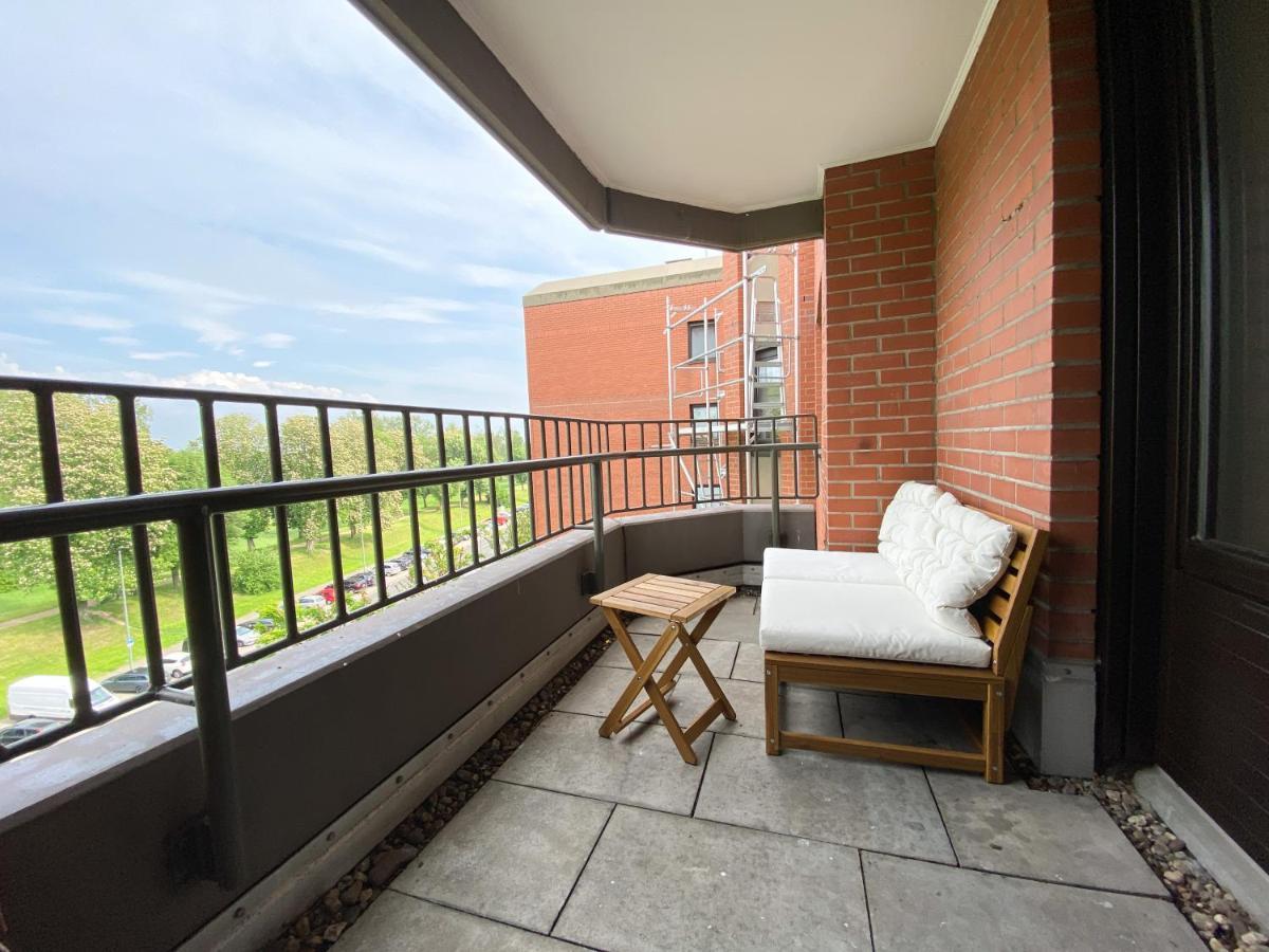 Schoene Wohnung Mit Rheinblick/Duesseldorf/Neuss/Messe Экстерьер фото