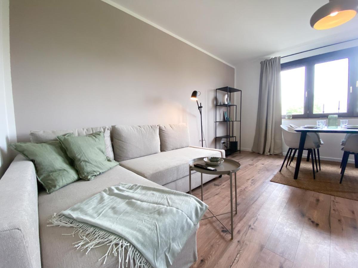 Schoene Wohnung Mit Rheinblick/Duesseldorf/Neuss/Messe Экстерьер фото