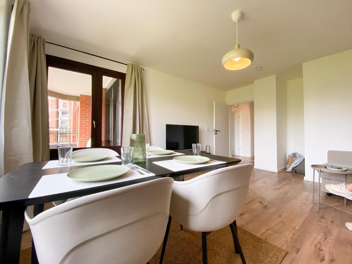 Schoene Wohnung Mit Rheinblick/Duesseldorf/Neuss/Messe Экстерьер фото